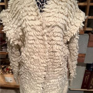 Express Cream Knit Sweater